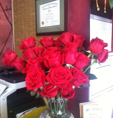 red roses in key west