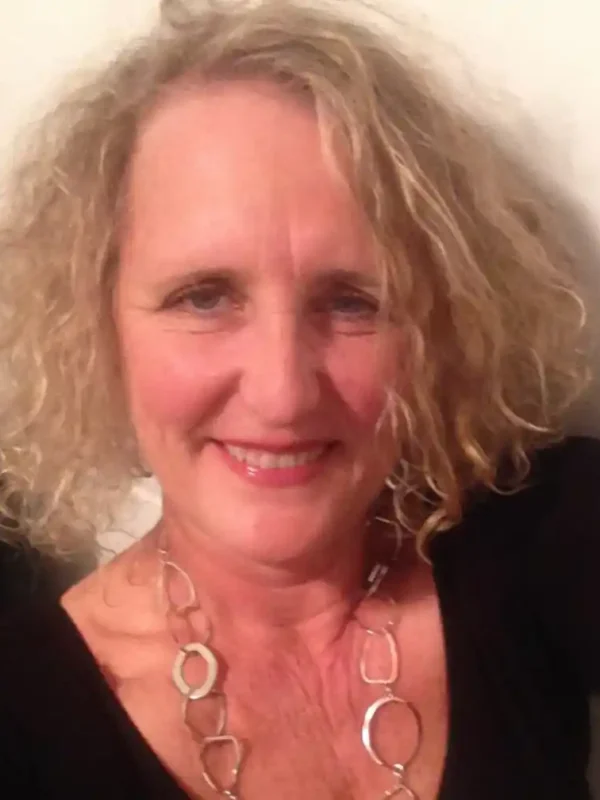 acupuncturist in key west woman with blonde curly hair smiling
