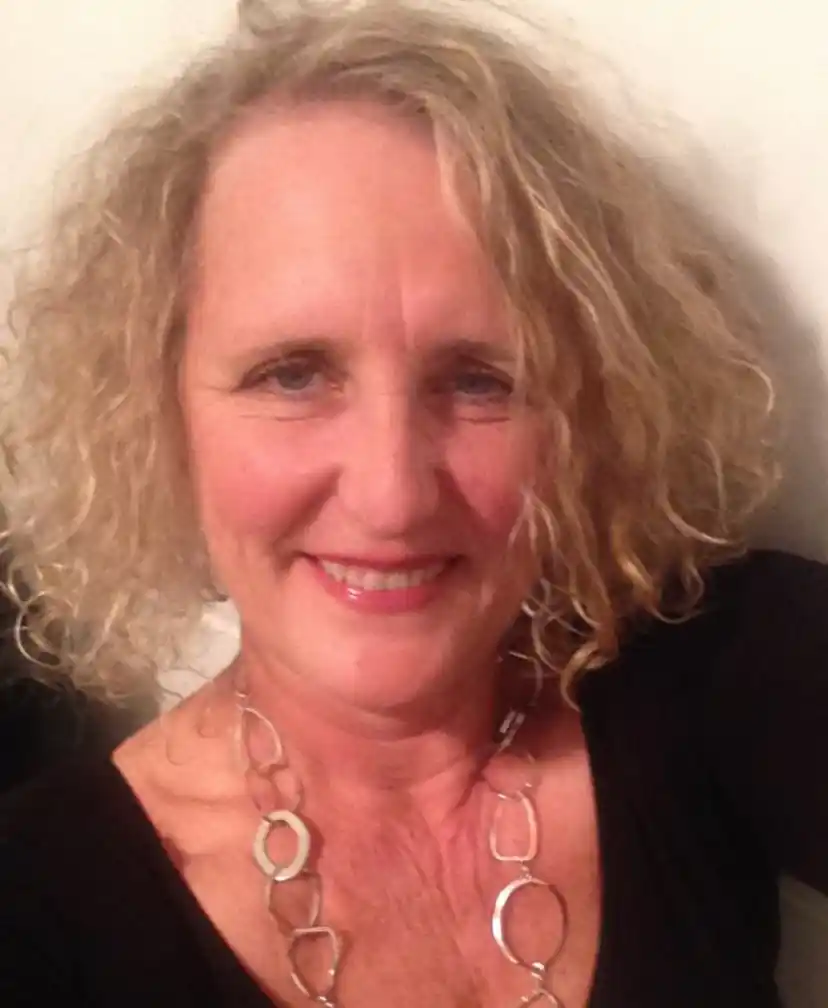 acupuncturist in key west woman with blonde curly hair smiling
