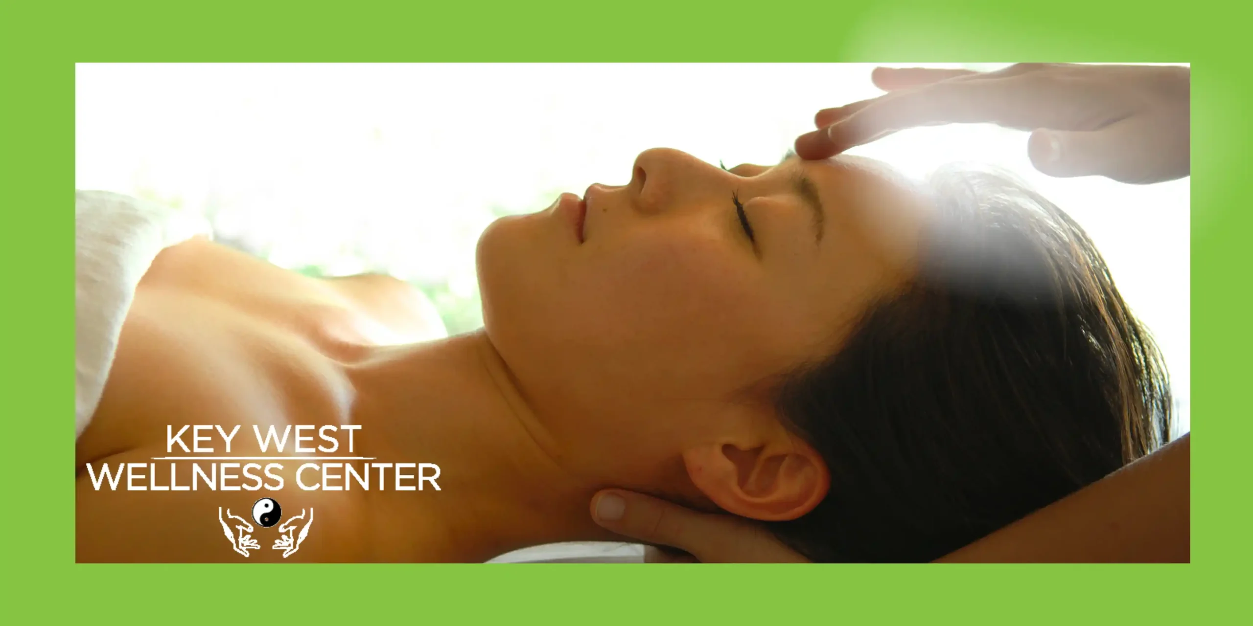 woman undergoing a massage energy healing session